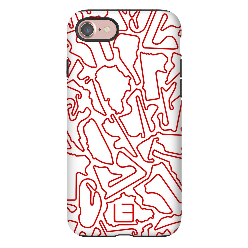 Endurance Case <br> Red/White