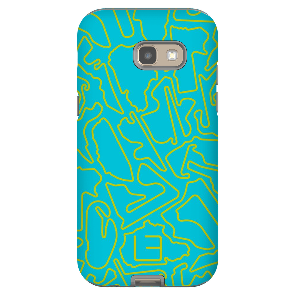 Endurance Case <br> Yellow/Aqua
