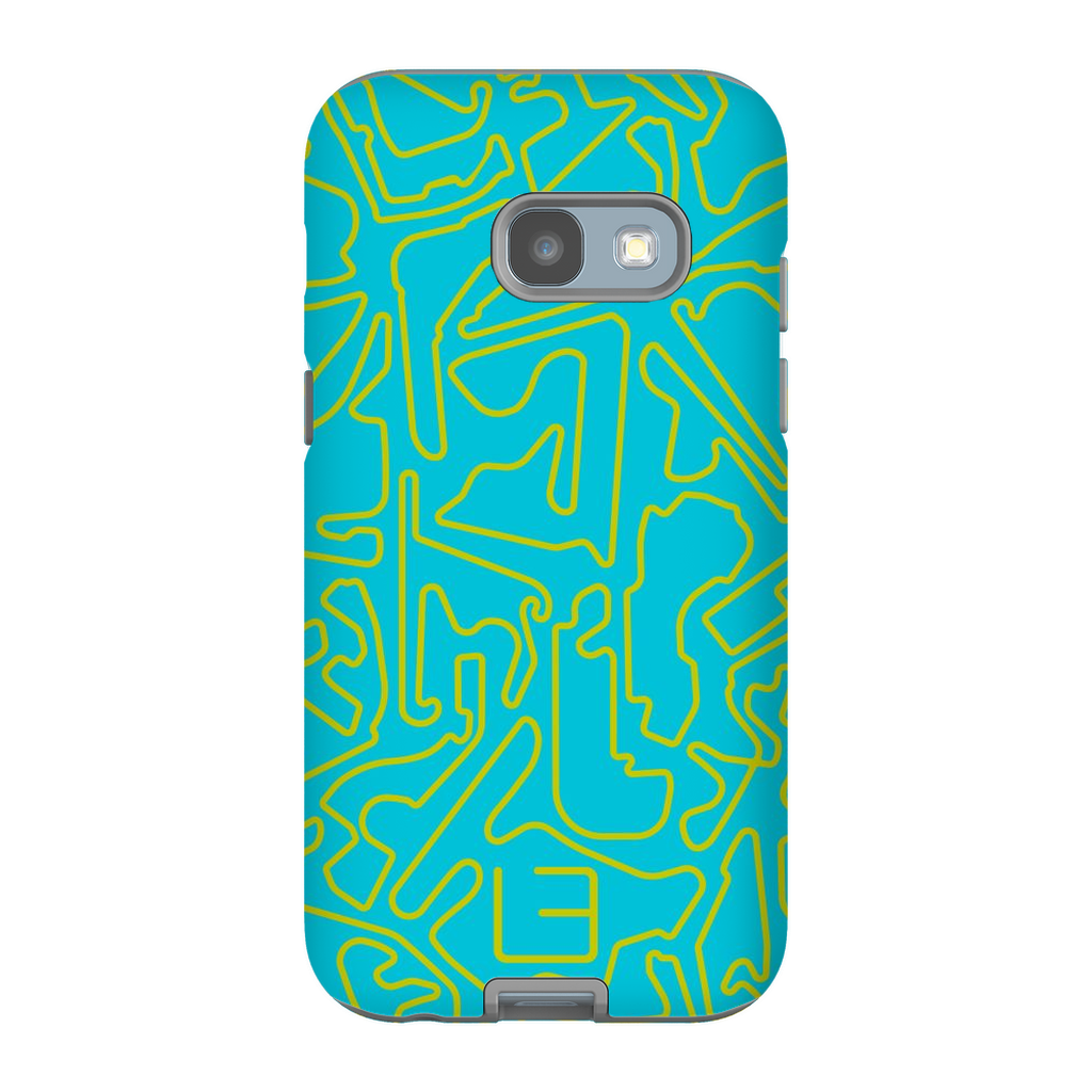 Formula 1 Case <br> Yellow/Aqua