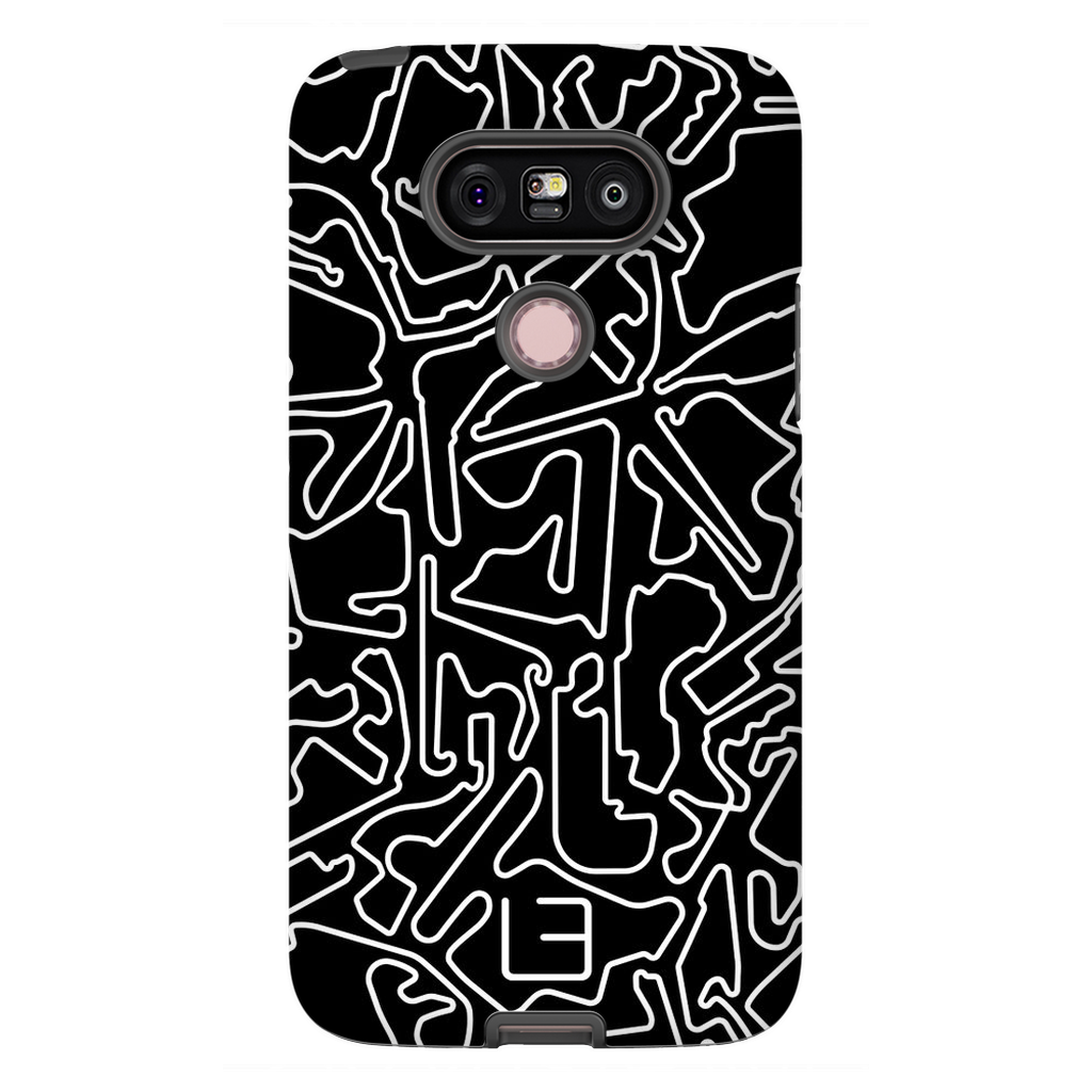Formula 1 Case <br> White/Black
