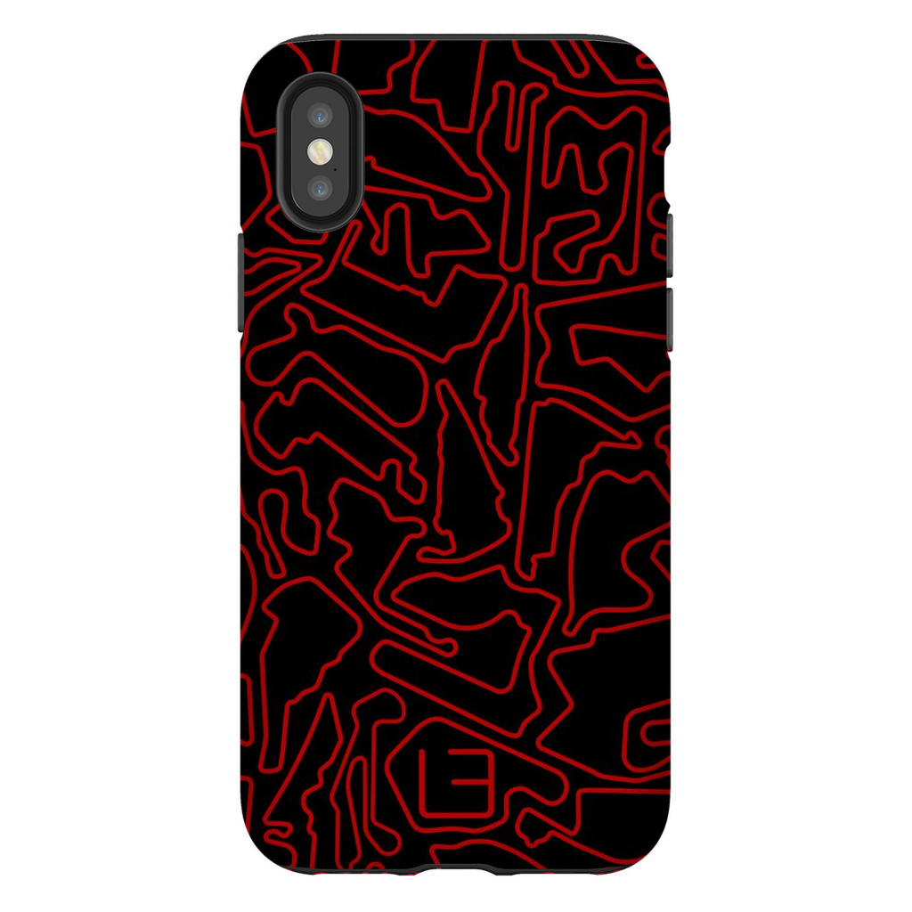 North American Case <br> Red/Black