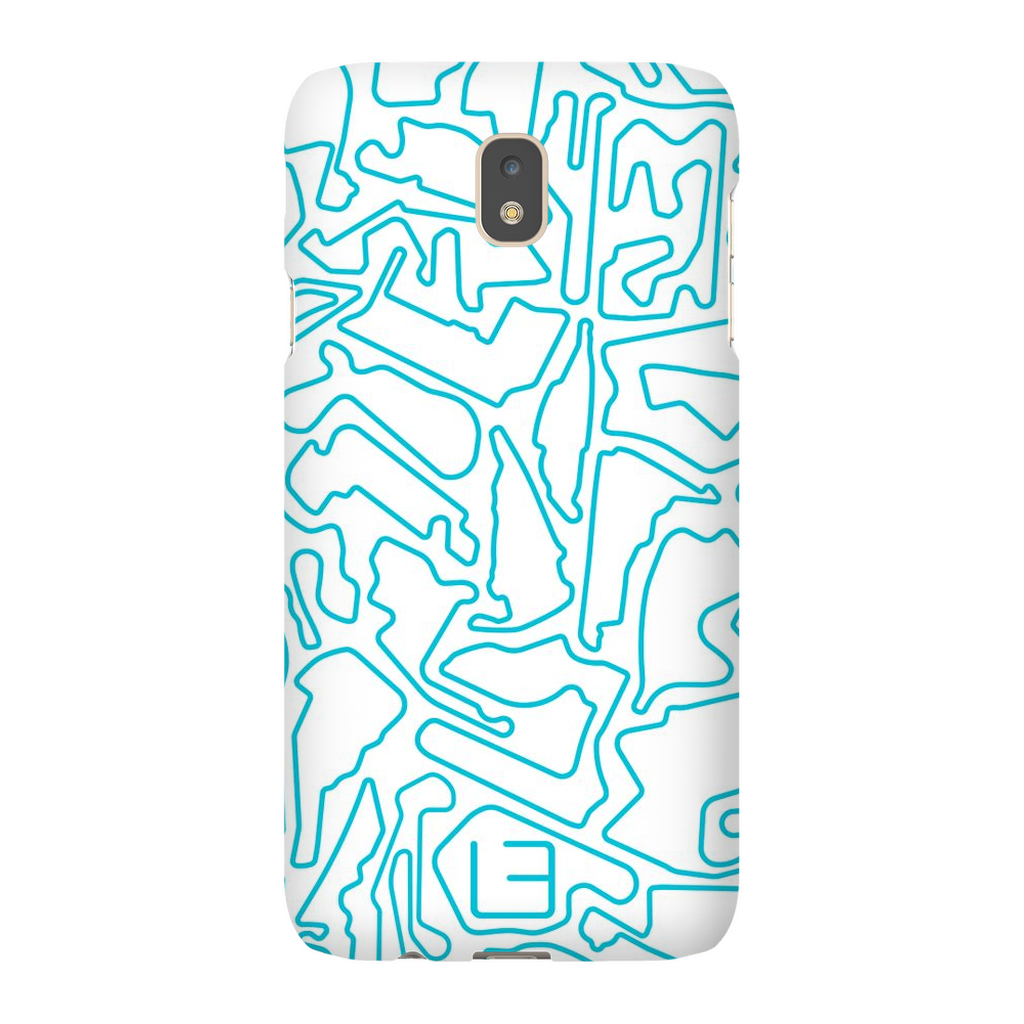 North American Case <br> Aqua/White