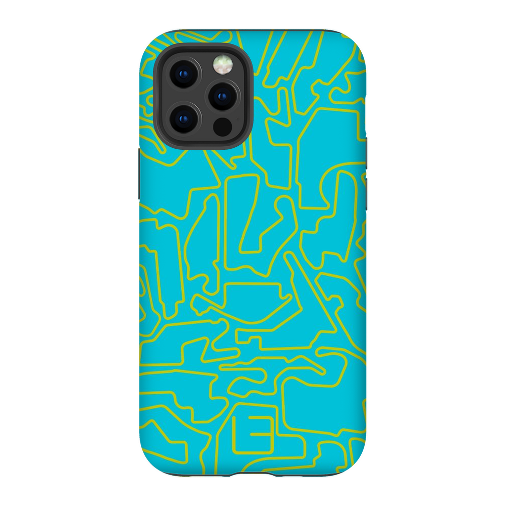 IndyCar Case <br> Yellow/Aqua
