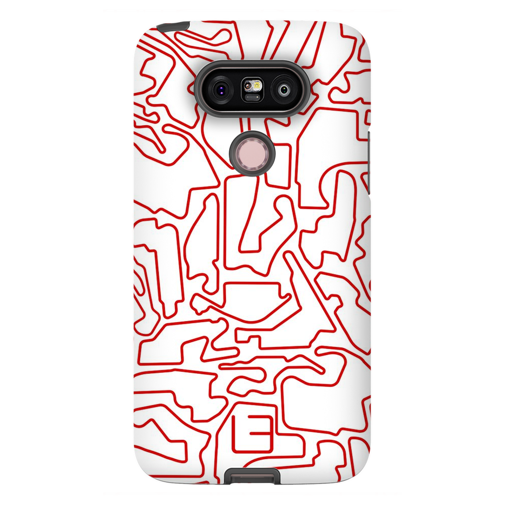 IndyCar Case <br> Red/White