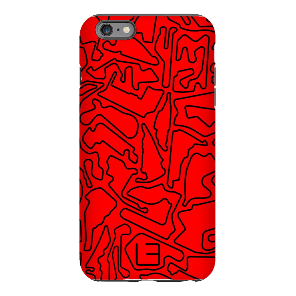 North American Case <br> Black/Red