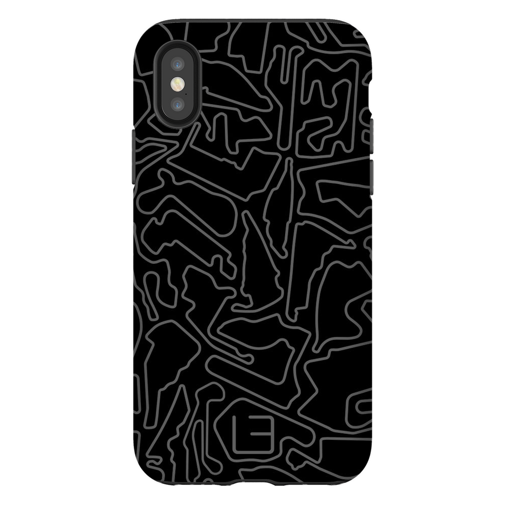 North American Case <br> Grey/Black