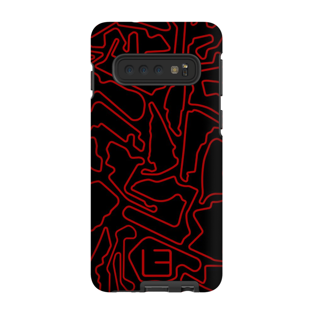 North American Case <br> Red/Black