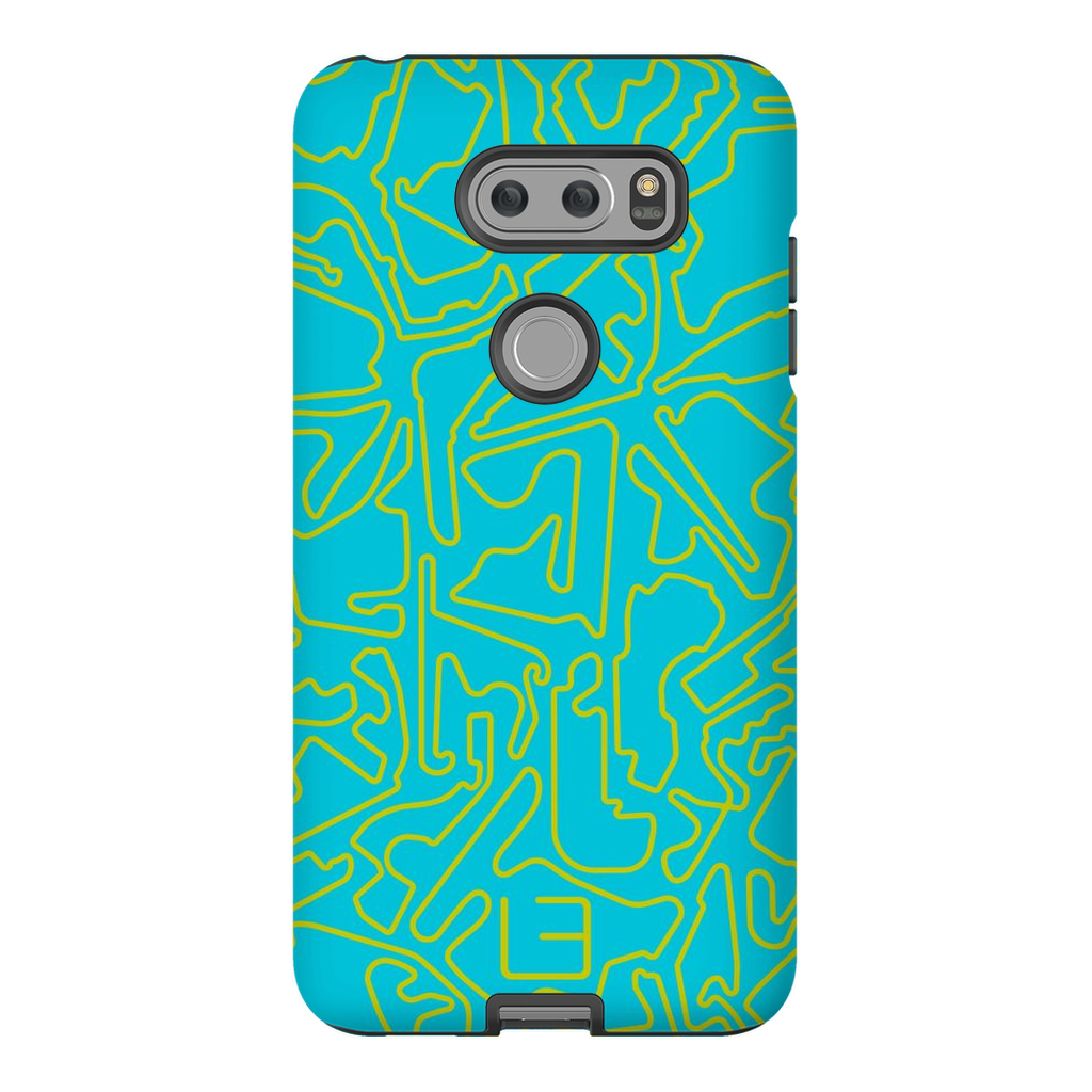 Formula 1 Case <br> Yellow/Aqua