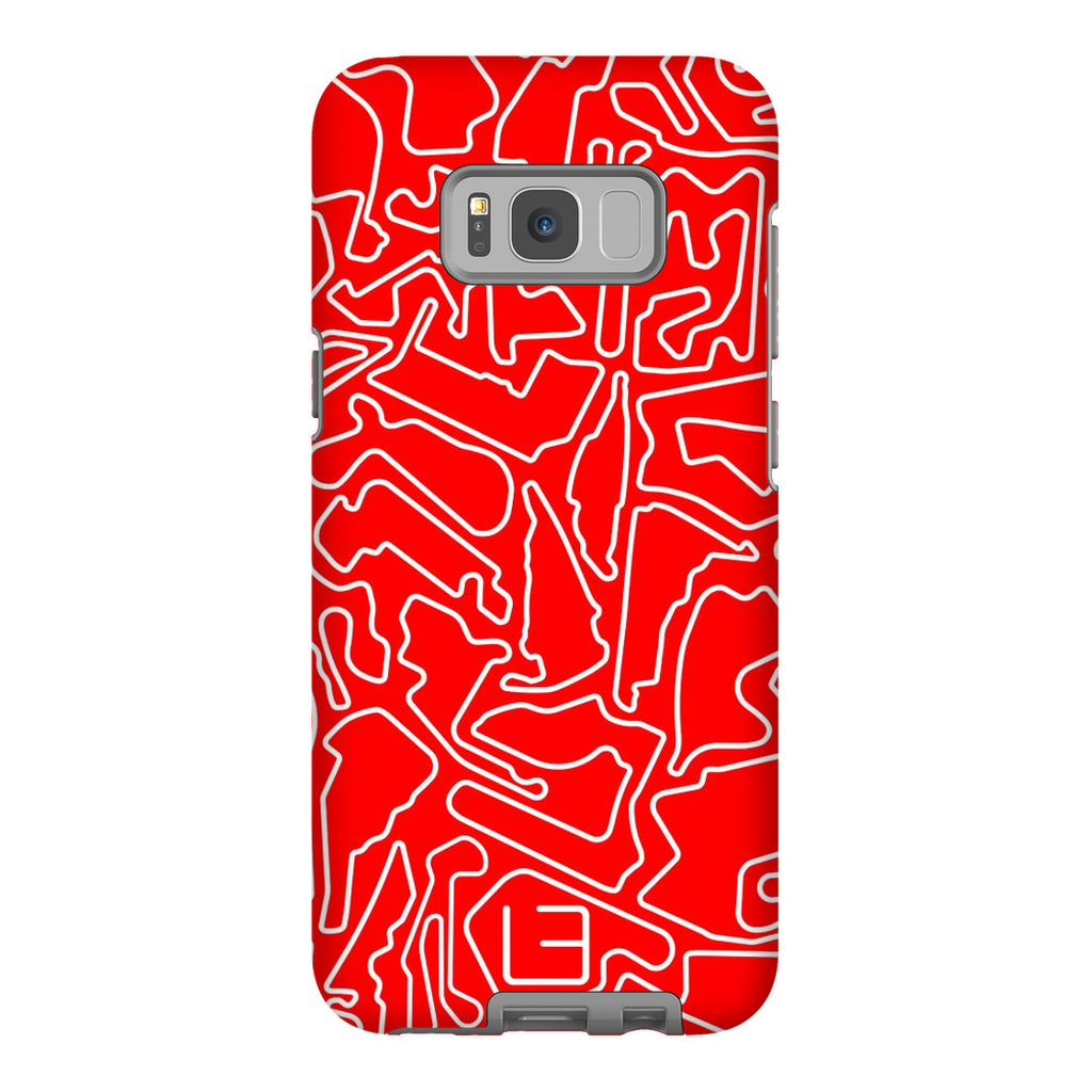 North American Case <br> White/Red