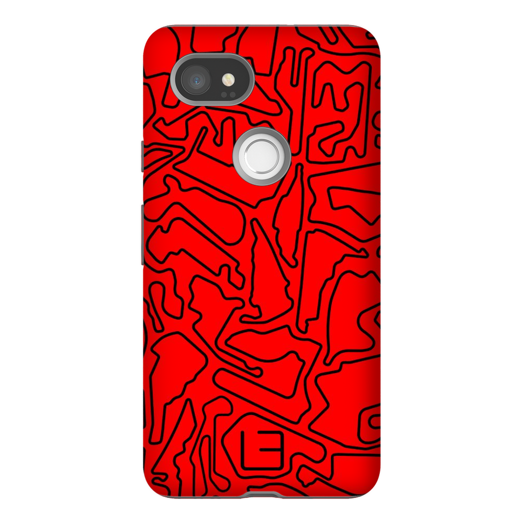 North American Case <br> Black/Red
