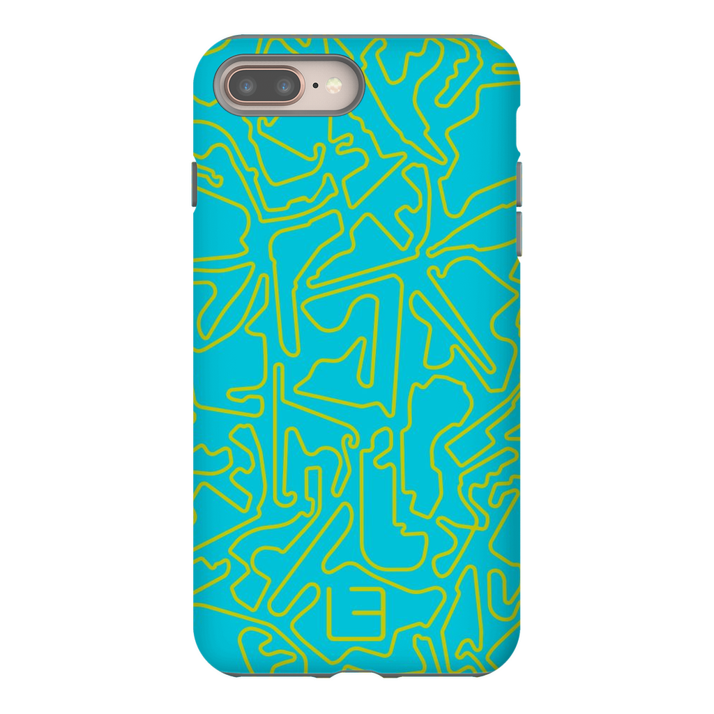 Formula 1 Case <br> Yellow/Aqua