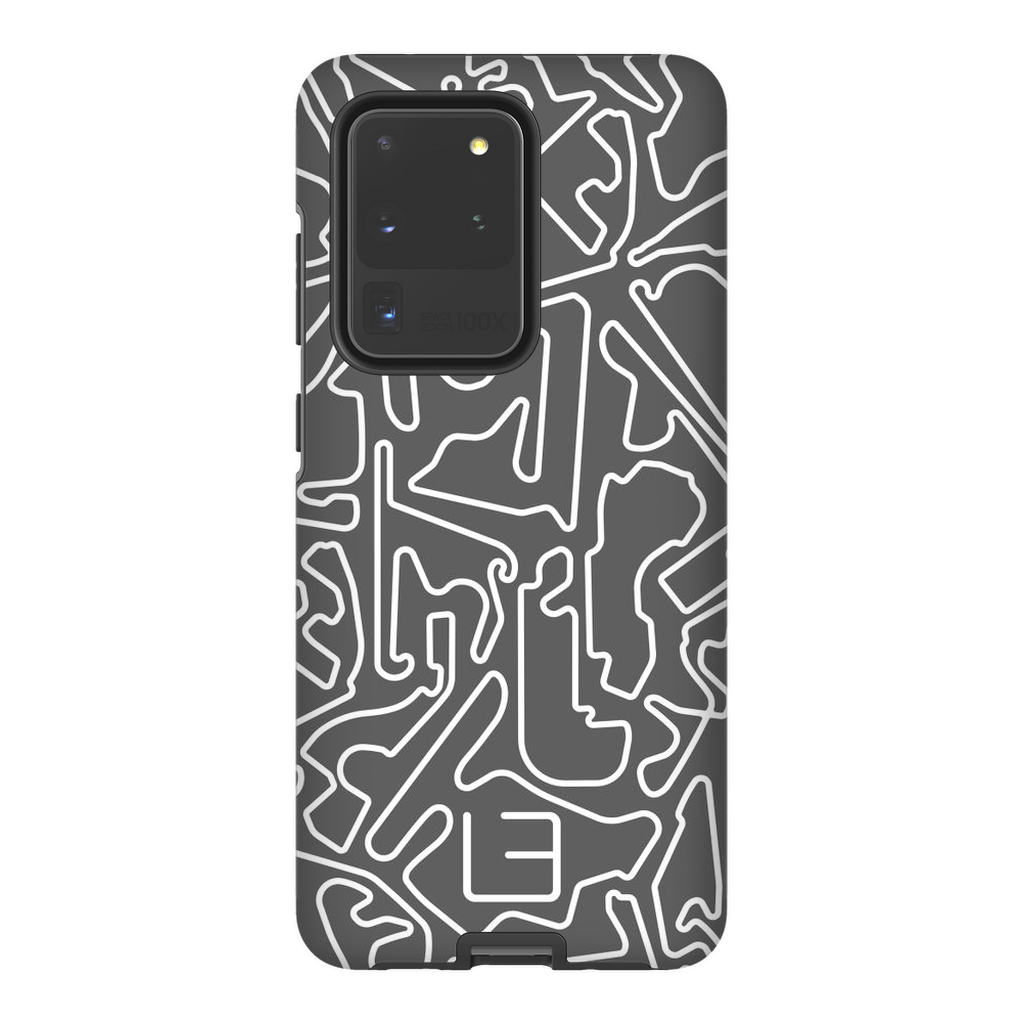 Formula 1 Case <br> White/Grey