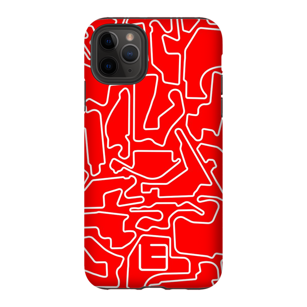IndyCar Case <br> White/Red