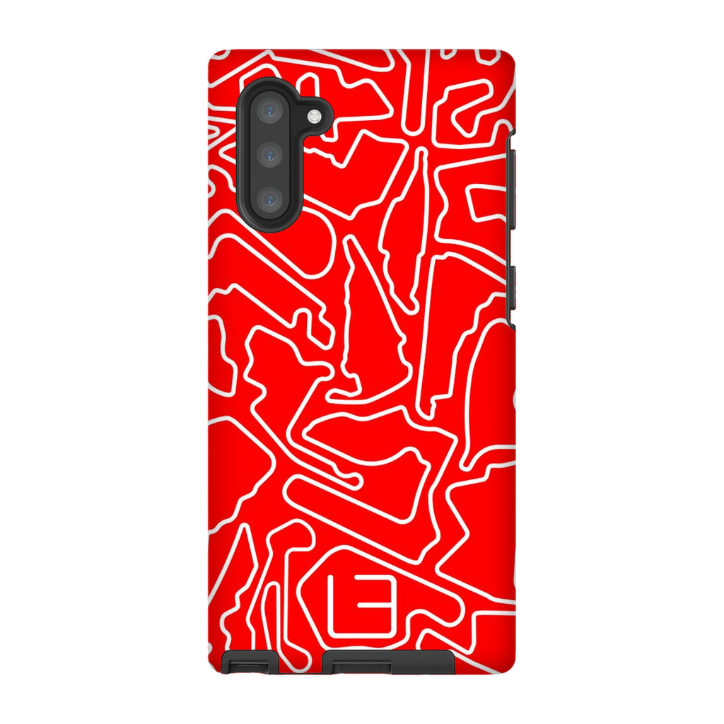 North American Case <br> White/Red