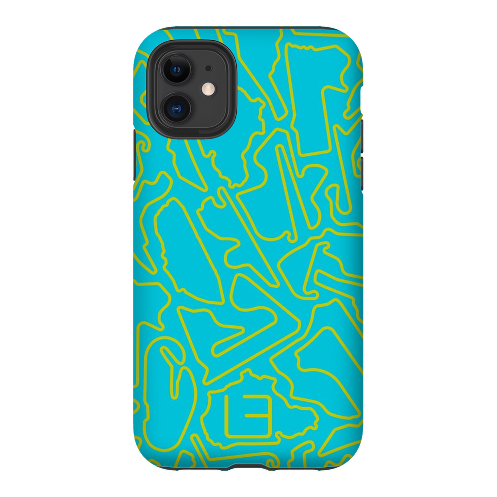 Endurance Case <br> Yellow/Aqua