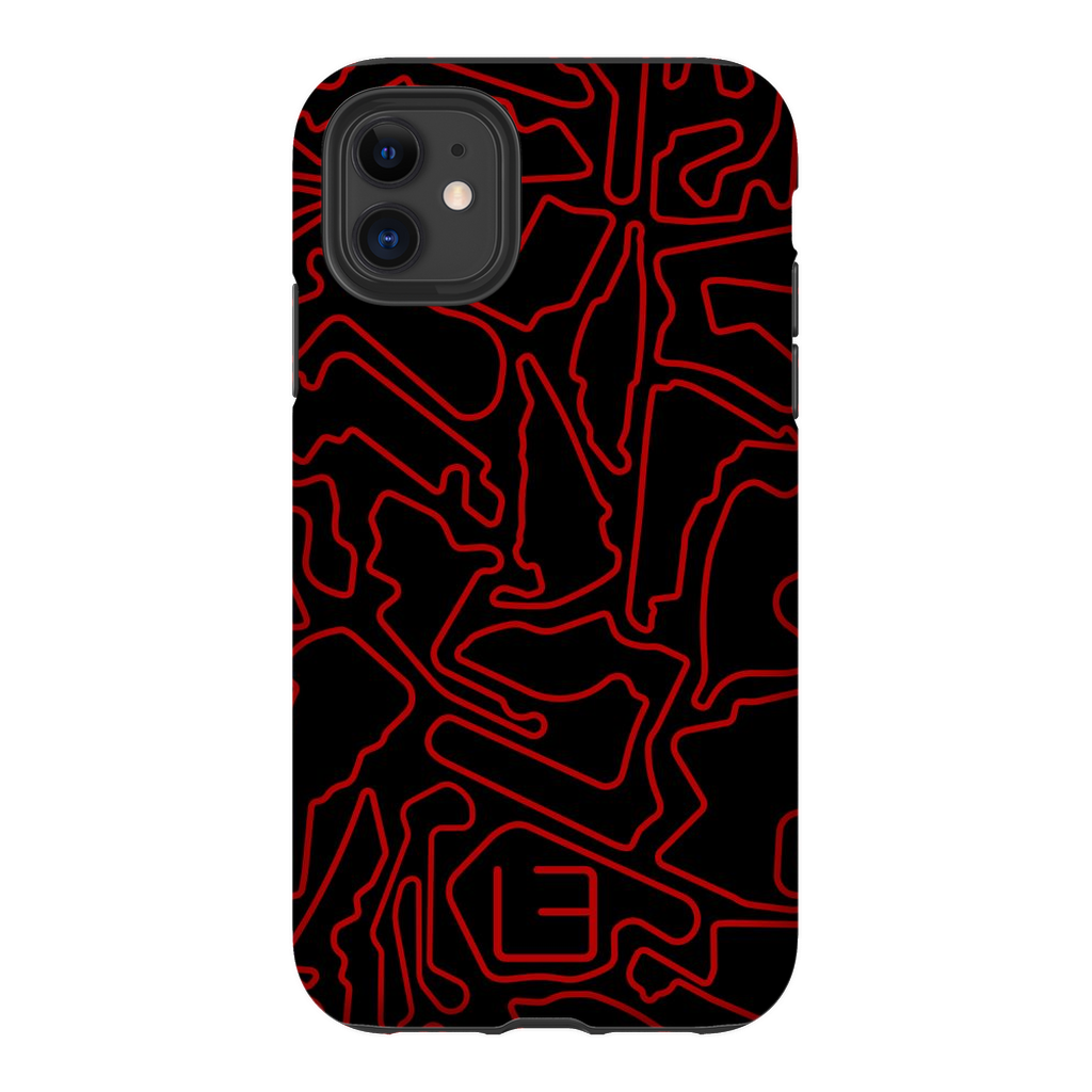 North American Case <br> Red/Black