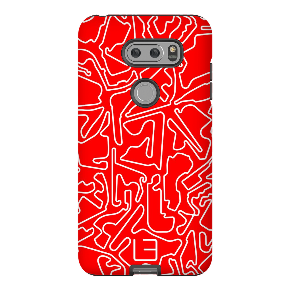Formula 1 Case <br> White/Red