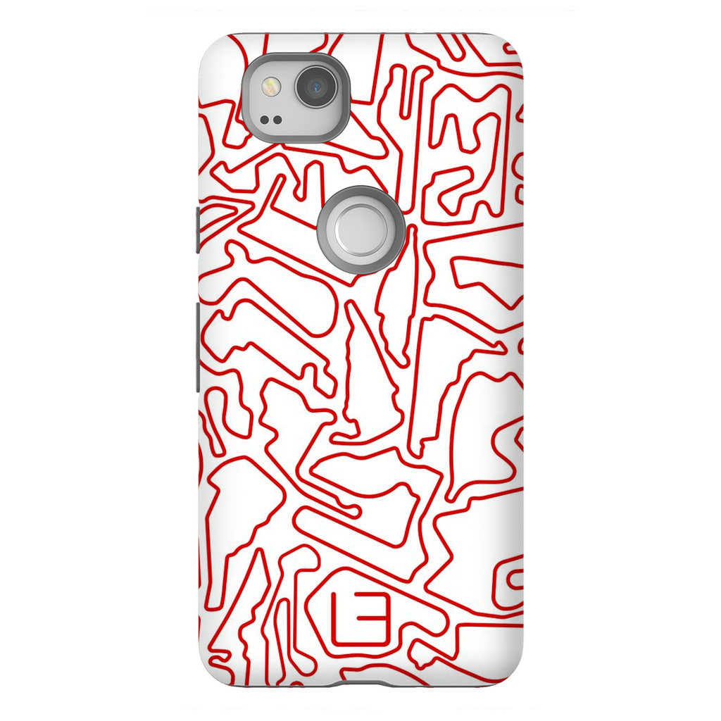 North American Case <br> Red/White