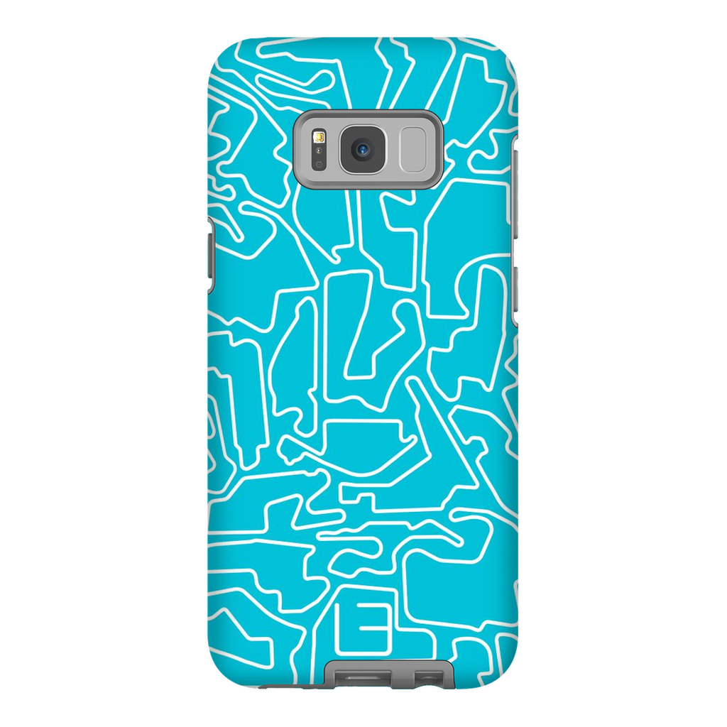 IndyCar Case <br> White/Aqua